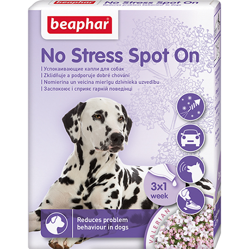Капли антистресс для собак Beaphar No Stress Spot On 3 шт