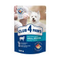 Влажный корм для взрослых собак малых пород Club 4 Paws Premium pouch 12 шт по 100 г (ягненок в соусе)
