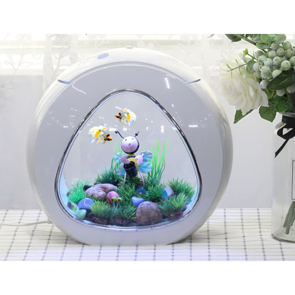 Аквариум комплект SunSun XYA White 345-165-316 мм (6л)