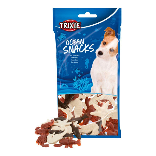 Лакомство для собак Trixie Ocean Snacks 100 г / 14 шт (тунец и курица)