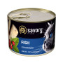 Вологий корм для вибагливих кішок Savory з рибою 100 (г)