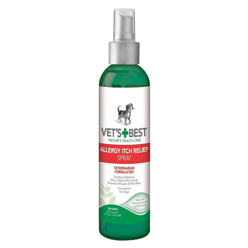Спрей для собак із чутливою шкірою Vet's Best Allergy Itch Relief Spray 236 мл