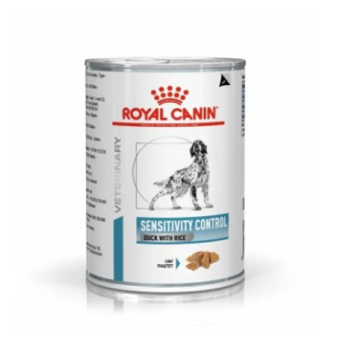 Влажный корм для собак с чувствительным пищеварением Royal Canin Sensitivity Control Canine Duck with Rice Cans 420 г (утка)