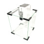 Аквариумный набор ZooCooL "Cube Star Set", куб с оборудованием для мелких рыбок и креветок 200-200-250 (10л) 4мм