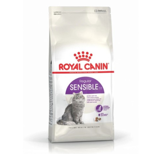 Сухой корм Royal Canin SENSIBLE для взрослых кошек с чувствительным пищеварением
