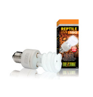 Ультрафіолетова лампа флуоресцентна для пустельного тераріуму Exo Terra Reptile UVB 150 Е27, 26 Вт