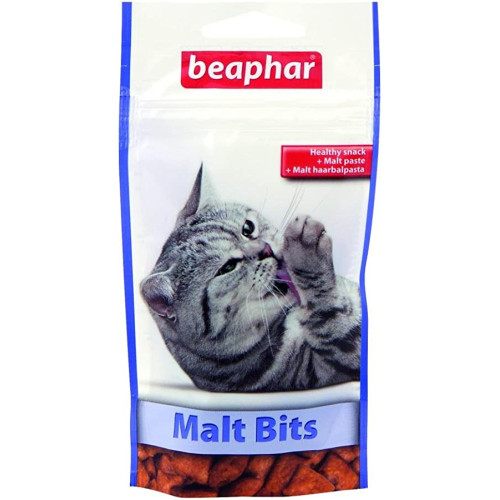 Лакомство для кошек Beaphar Malt-Bits с добавлением Мальт-пасты 35 г