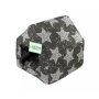 Будка - лежак для собак и кошек №3 Джесси "Lucky Pet", серая, 38х48х43см