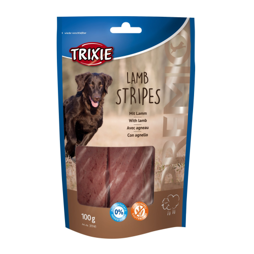 Ласощі для собак Trixie Premio Lamb Stripes ягня 100 г