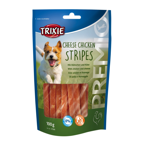 Ласощі для собак Trixie Premio Chicken Cheese Stripes сир/курка 100 г