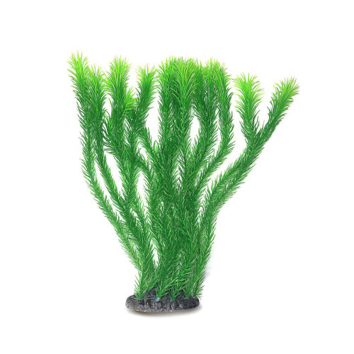 Штучна рослина для акваріума Aquatic Plants "Foxtail" зелено-салатова рясна 40 см