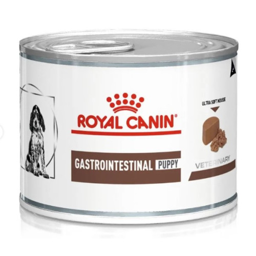 Вологий корм для щенят Royal Canin Gastrointestinal Puppy Cans при порушенні травлення 195 г
