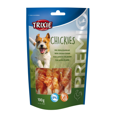 Ласощі для собак Trixie Premio Chickies з кальцієм 100 г