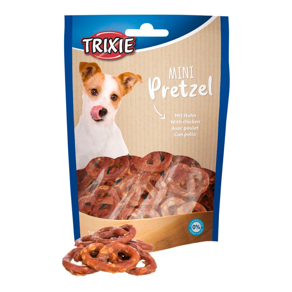 Лакомство для собак Trixie Mini Pretzels 100 г (курица)