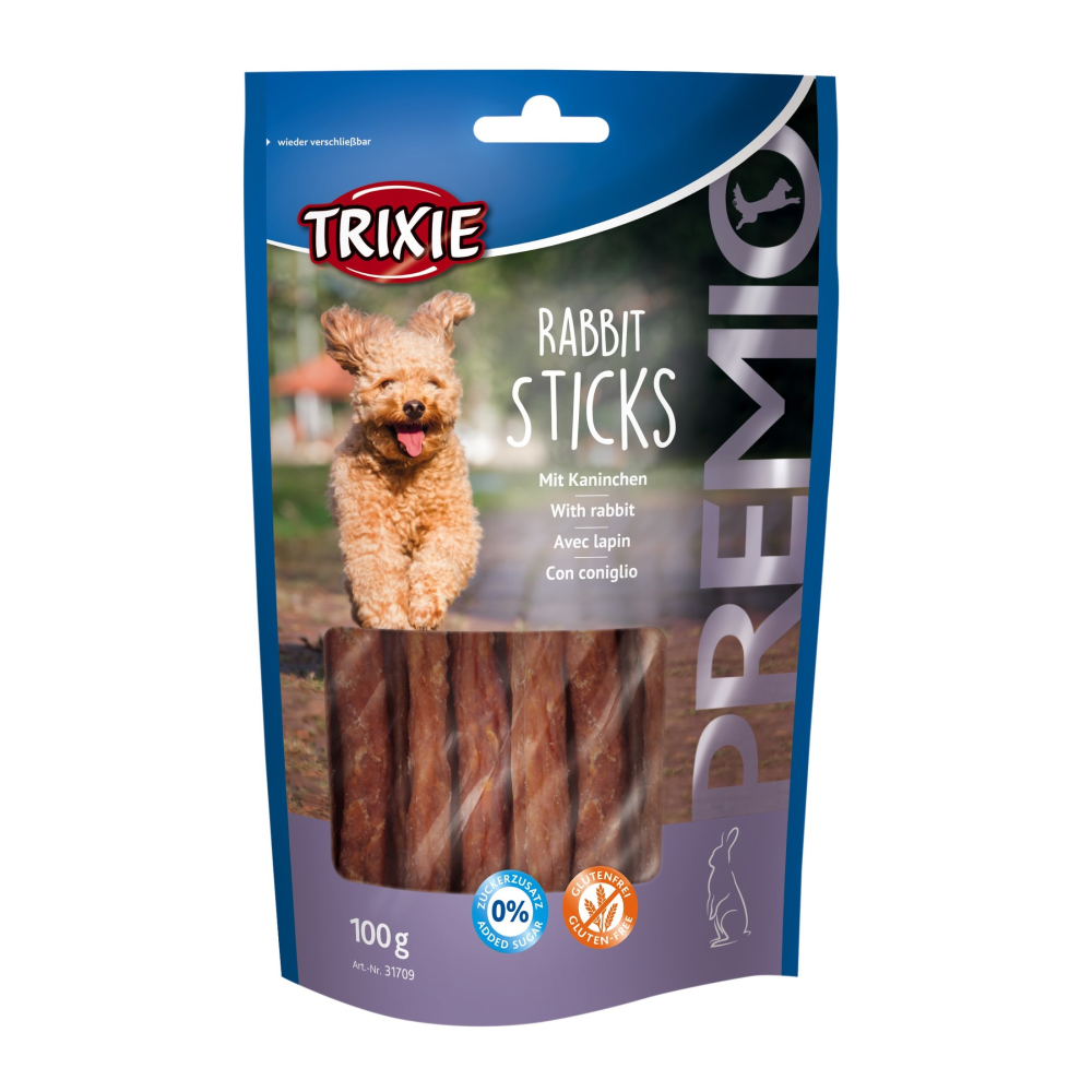 Лакомство для собак Trixie Premio Rabbit Sticks кролик 100 г 