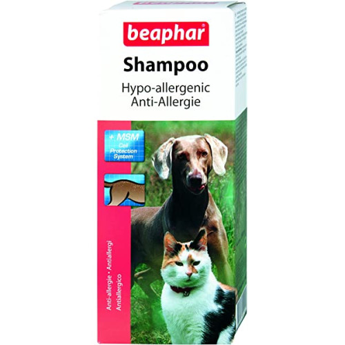 Гіпоалергенний шампунь для котів та собак Beaphar Hypo-Allergenic Shampoo 200 мл