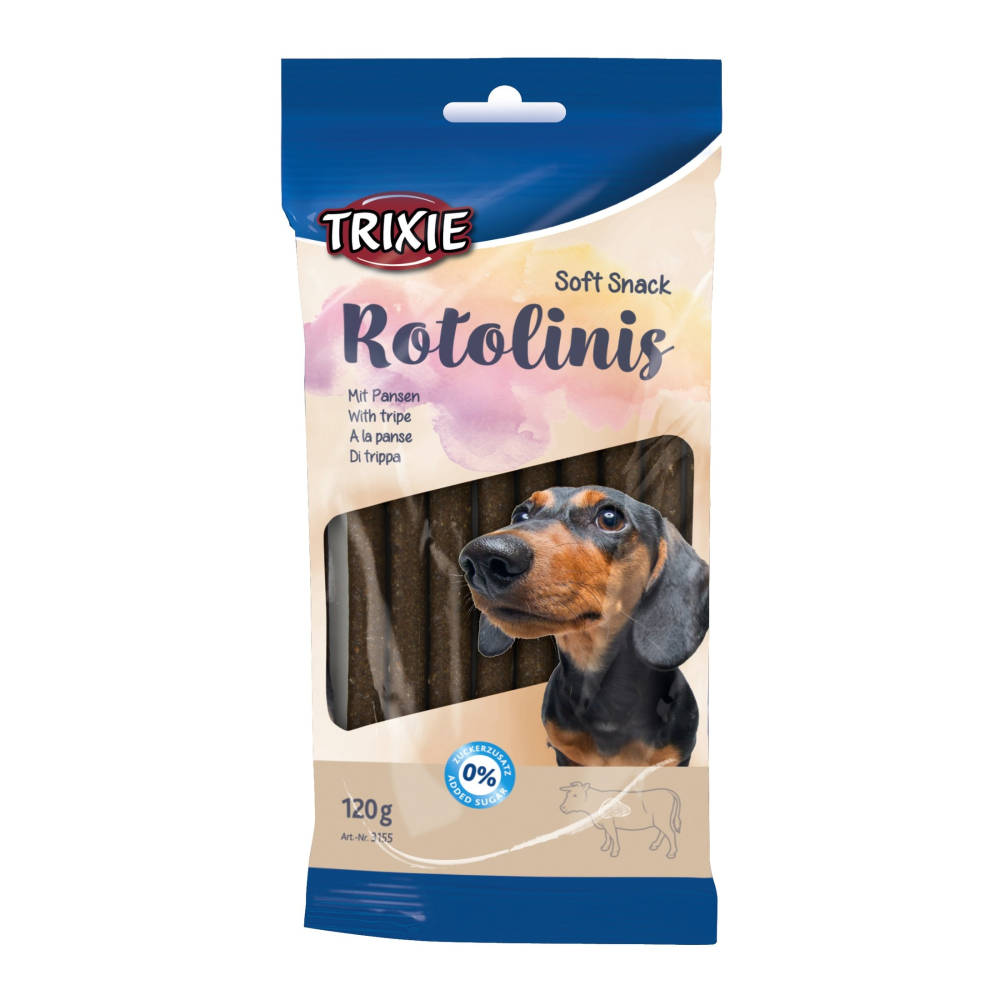 Ласощі для собак Trixie Rotolinis з рубцем 12 шт 120 г