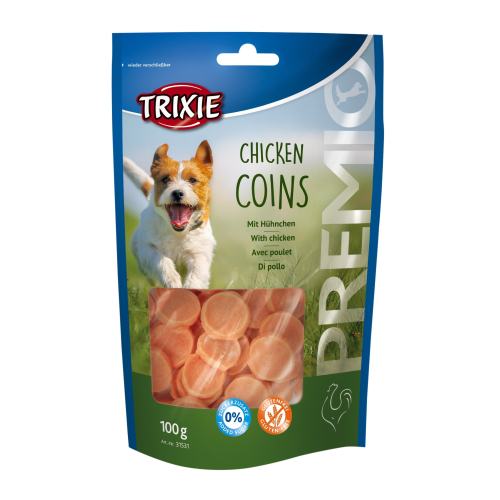 Лакомство для собак Trixie Premio Chicken Coins курица 100 г 