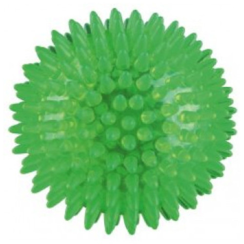 Trixie Мяч игольчатый термопластрезиновый светящийся 5см