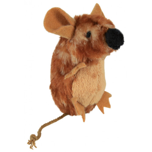 Іграшка для котів Trixie Мишка з пискавкою, 8 см