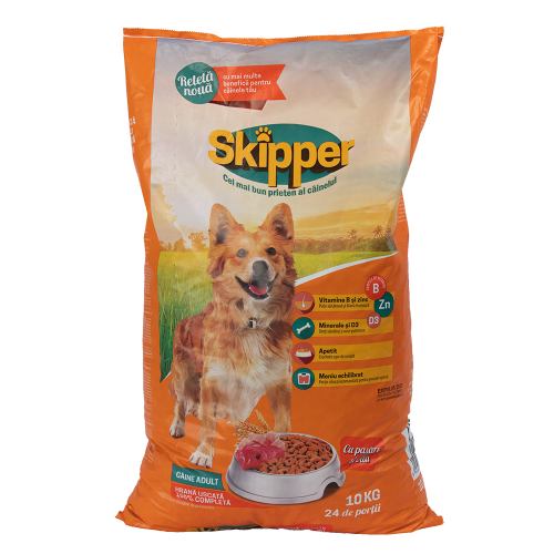 Сухий корм для дорослих собак Skipper курка та яловичина 3 (кг)