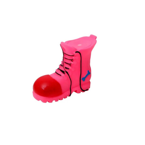 Игрушка для собак Eastland Ботинок, розовый 11 см (винил)