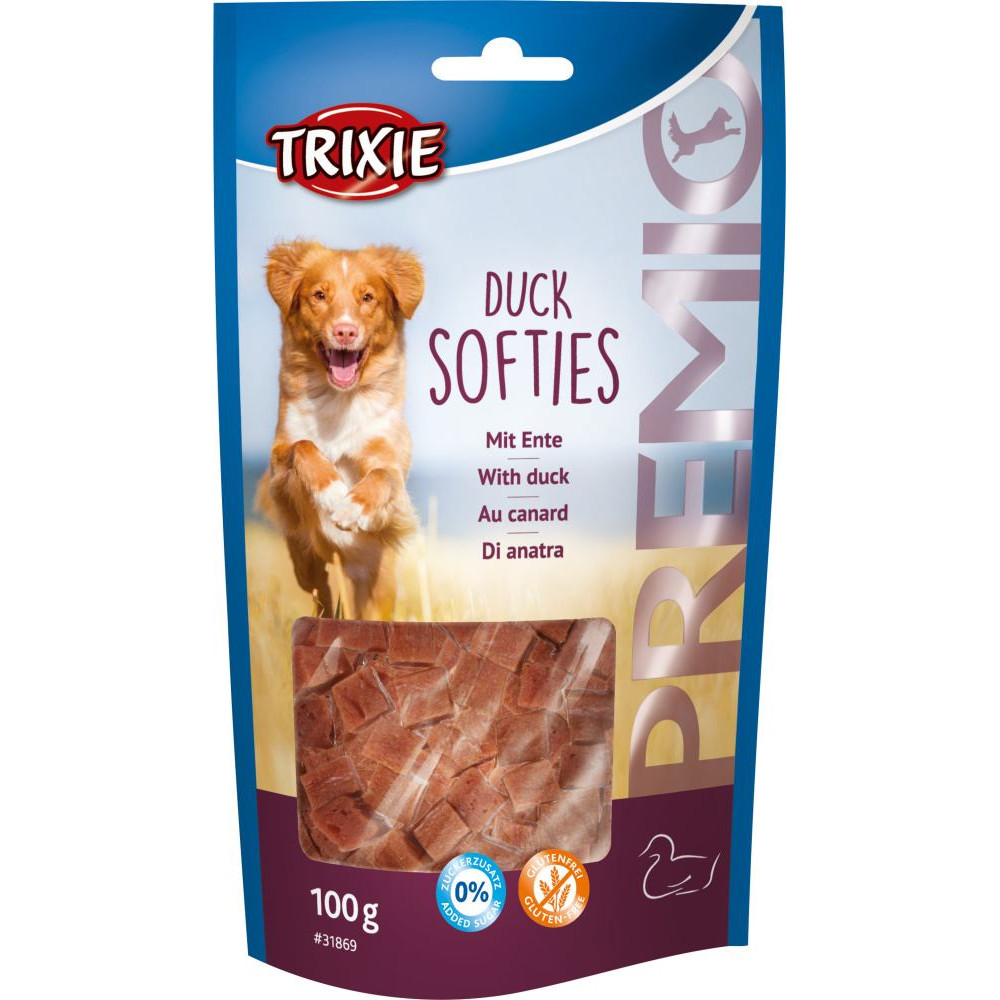 Ласощі для собак Trixie Premio Duck Softies з мʼяса качки 100 г