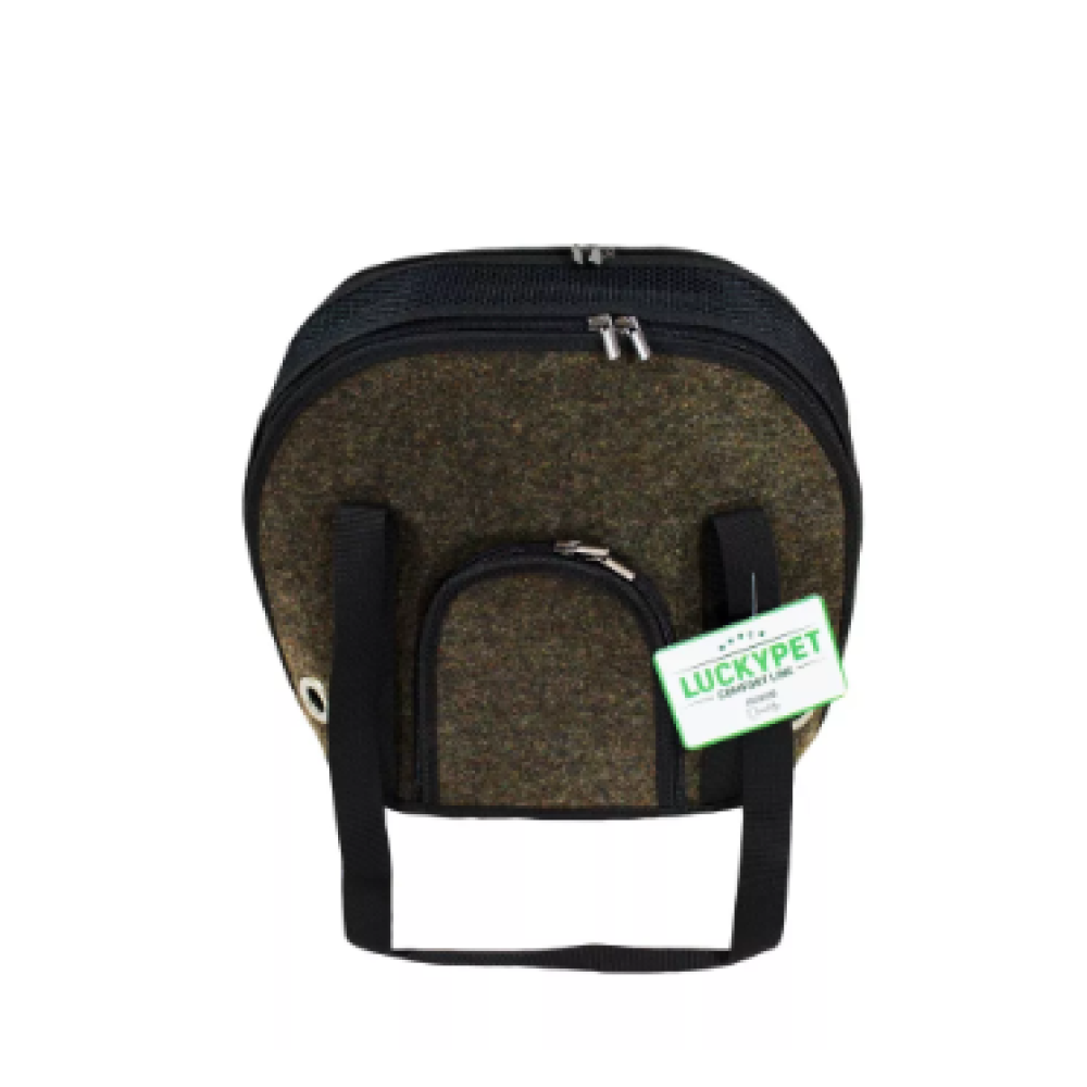 Сумка Джокер №1 Lucky Pet, коричневая, 23х40х31 см