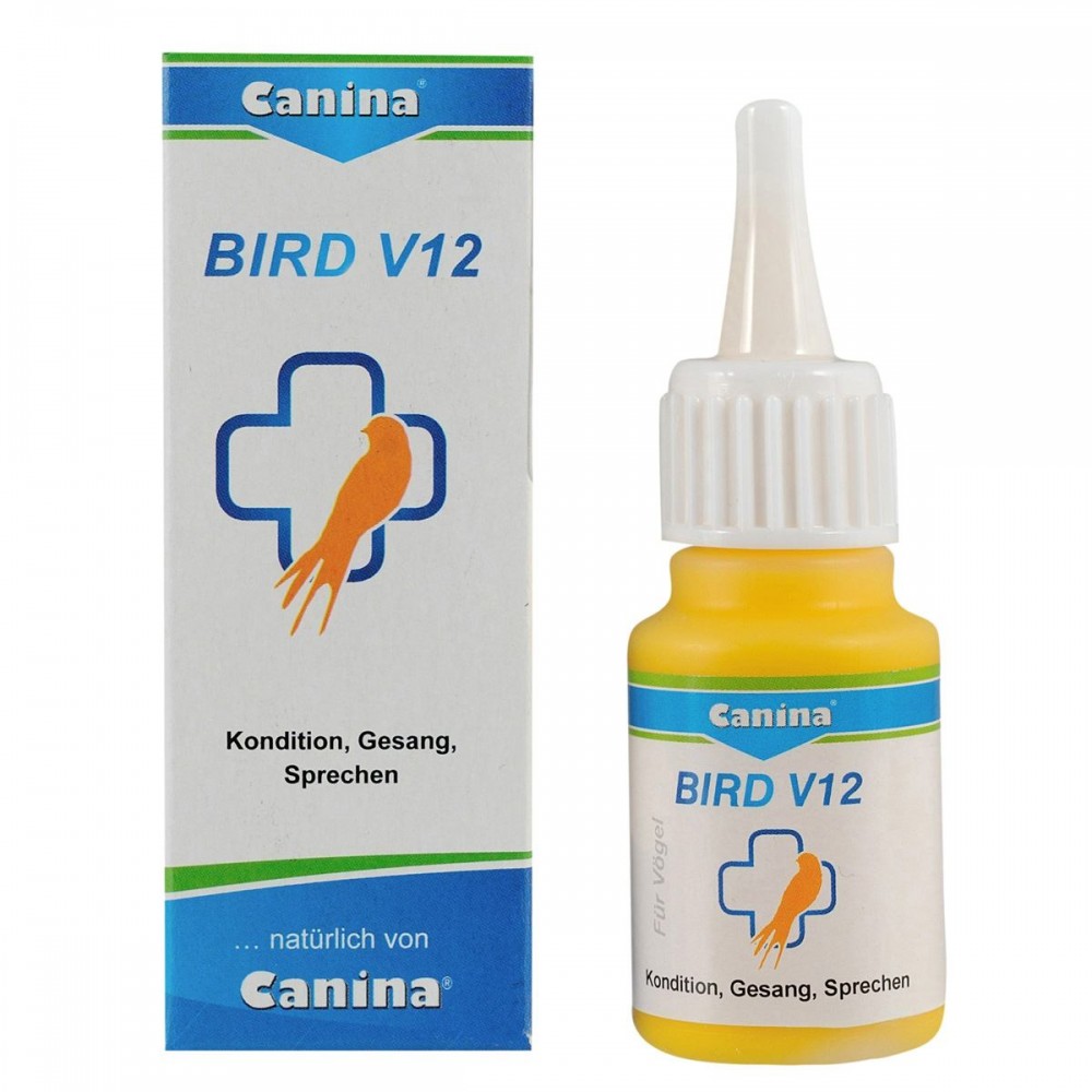 Витамины для птиц Canina Bird V12 25ml - доставка по Украине | ZooCool.ua