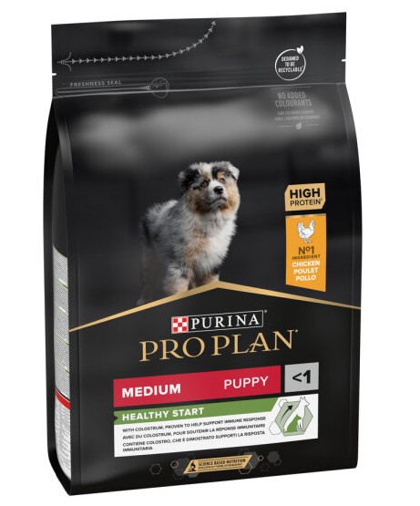 ドッグフード PURINA PRO PLAN PERFORMANCE STARTER 12kg Сухой корм для щенков и молодых собак средних пород Purina Pro
