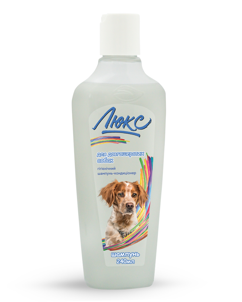 Шампунь-кондиционер для собак длинношерстных Люкс 240 мл - доставка по ...