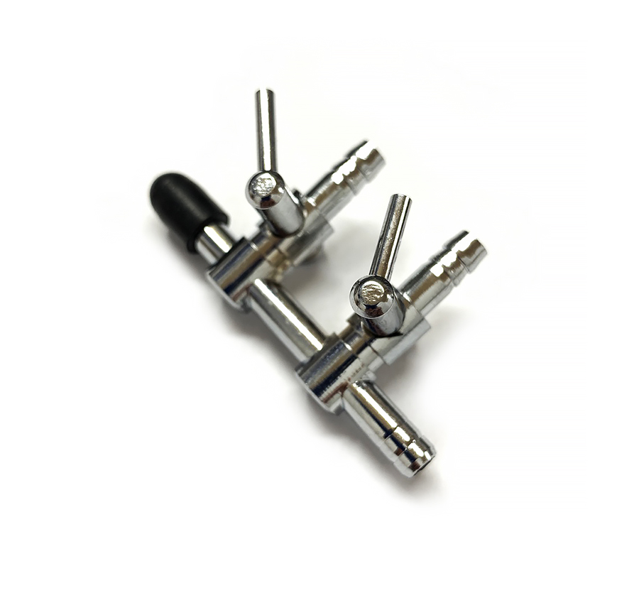 Кран на 2 выхода YX AD-02 металл - доставка по Украине | ZooCool.ua