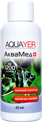 Лекарство для аквариумных рыб Aquayer АкваМед 60 мл - доставка по ...
