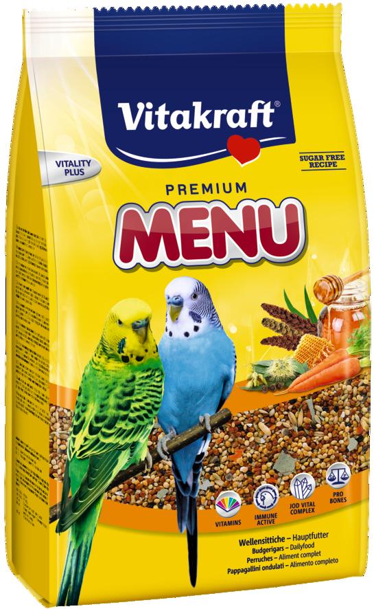Корм для попугаев Vitakraft Menu Vital - доставка по Украине | ZooCool.ua